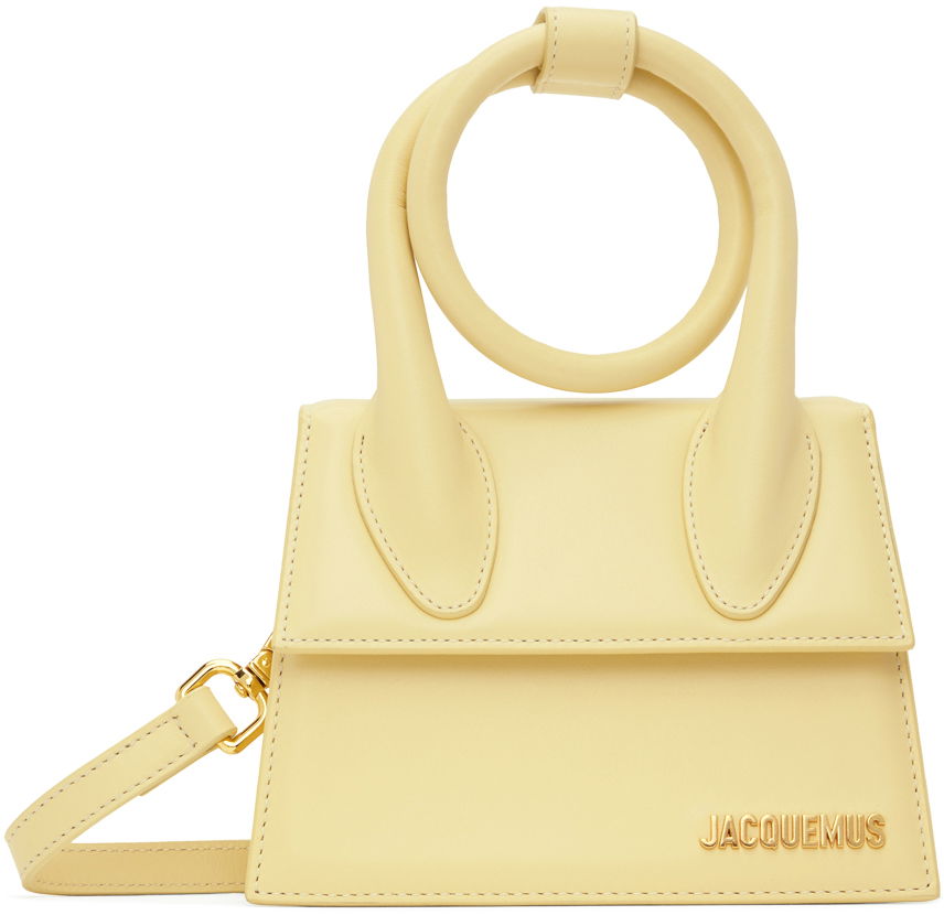 Taška cez rameno Jacquemus Le Papier 'Le Chiquito Nœud' Bag Biela | 22E213BA005-3060, 0