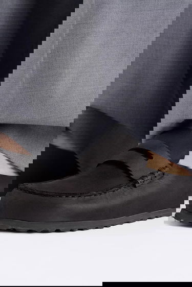 Tenisky a topánky Birkenstock Birkenstock Naples Wrapped Leather Penny Loafers Čierna | 1029711, 7