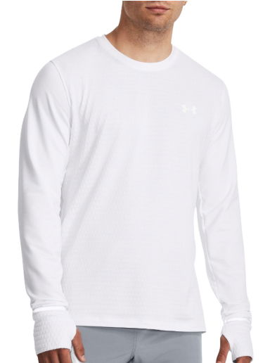 Tričko Under Armour QUALIFIER COLD LONGSLEEVE TEE Biela | 1379304-100