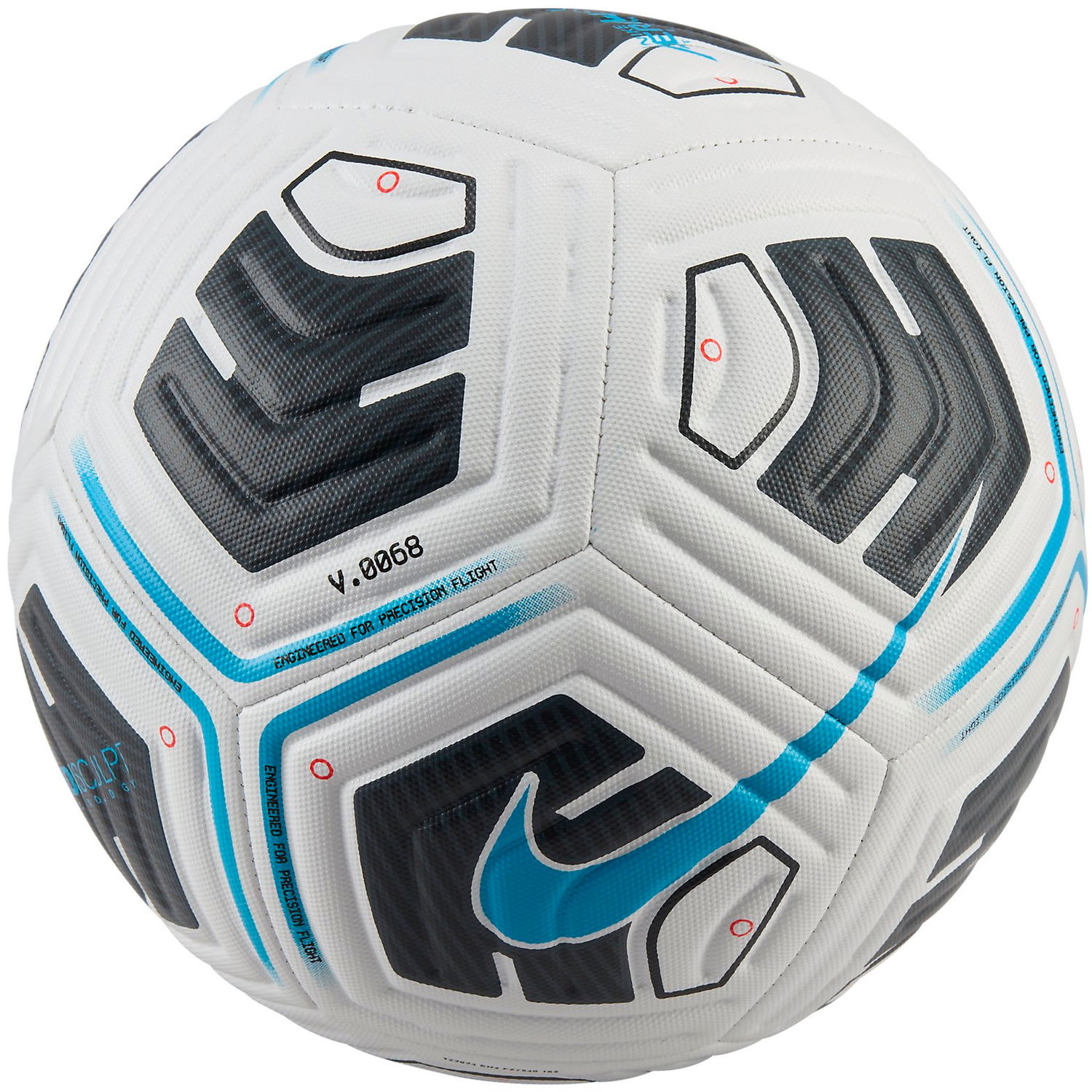 Športový doplnok Nike Academy Team Football Ball Rubber Size 3 Biela | FZ7540-102, 1