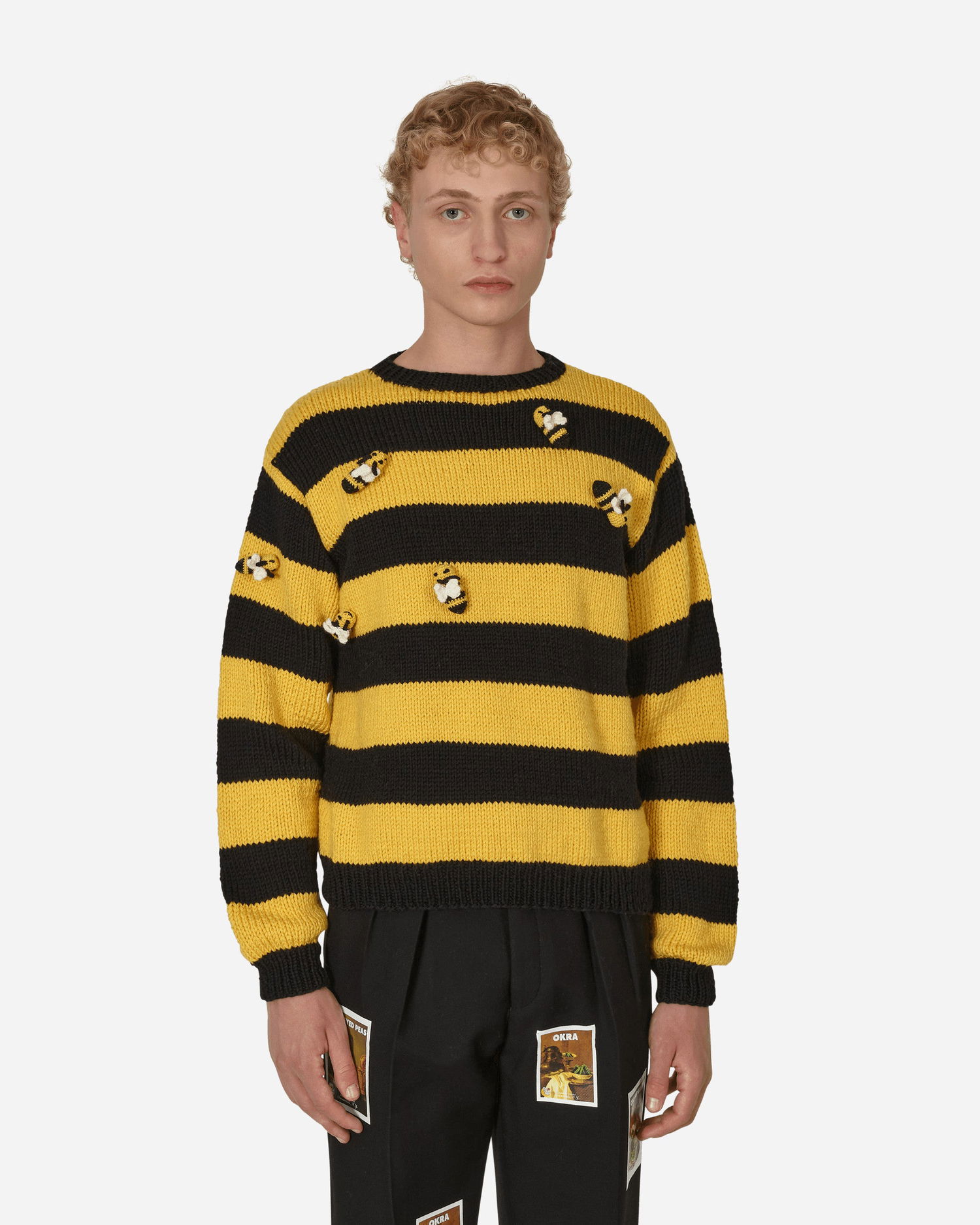 Sveter Sky High Farm Hand Knit Bee Knit Sweater Rôznofarebný | SHF02N003 1, 0