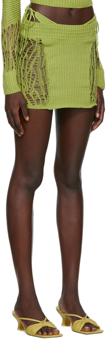 Sukňa GUIZIO Guizio Exclusive Miniskirt Zelené | MCMS 1, 1