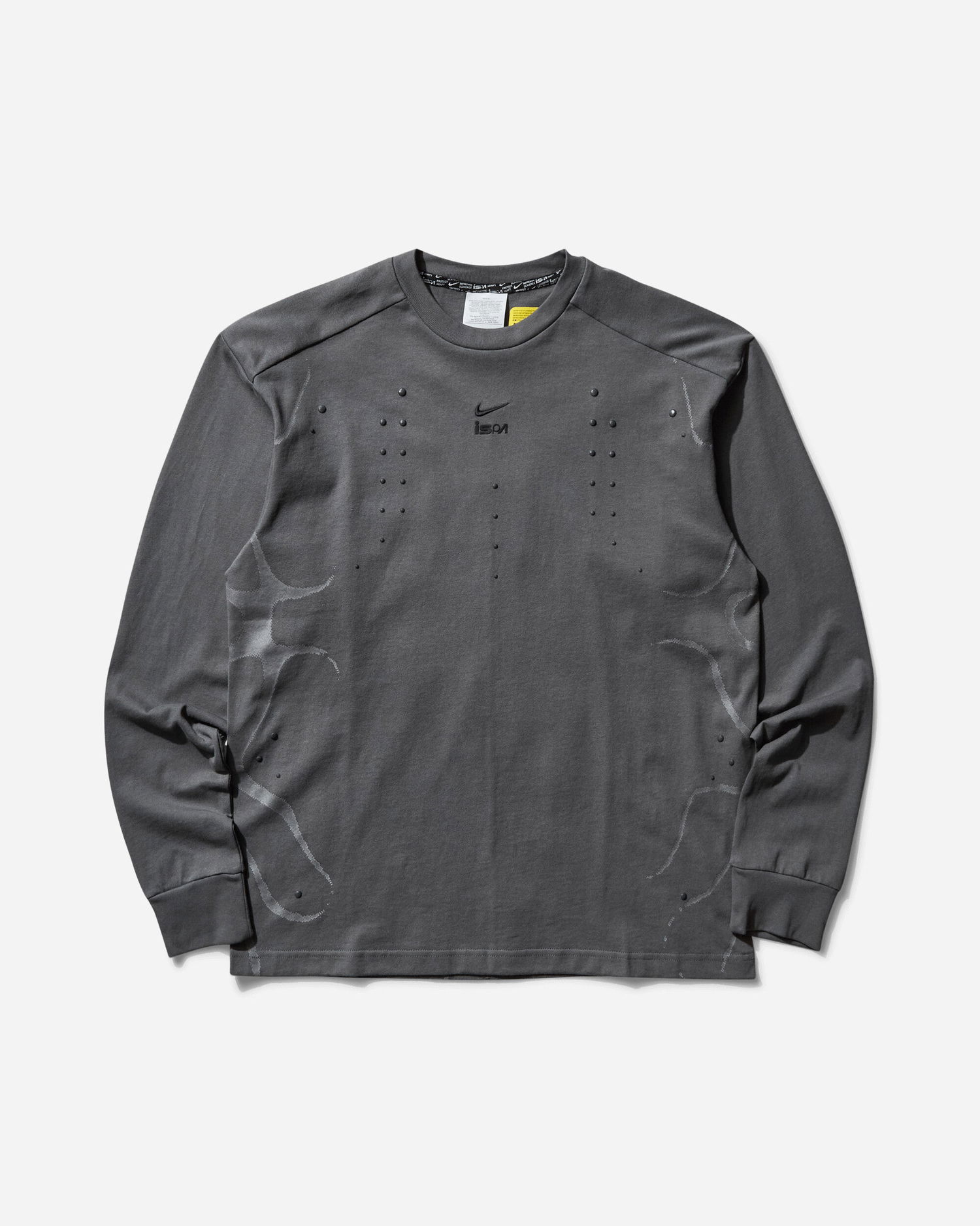 Tričko Nike ISPA Protect Sense Longsleeve T-Shirt Šedá | HJ9086-010, 0