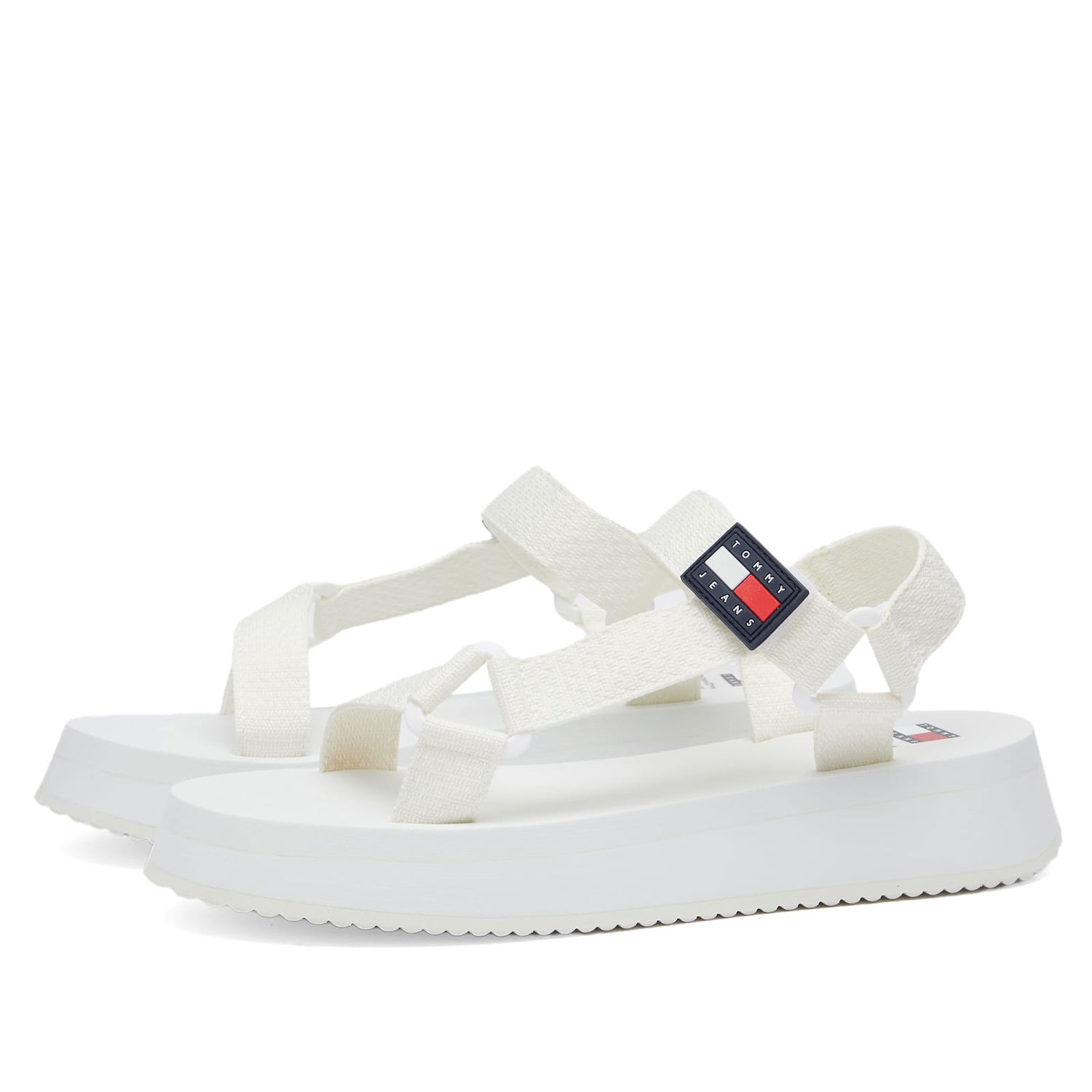 Tenisky a topánky Tommy Hilfiger Eva Platform Sandals Biela | EN0EN02466-YBL, 0