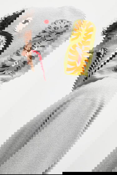 Mikina BAPE Abc Camo Shark Pullover Hoodie Šedá | 1L30114009, 5