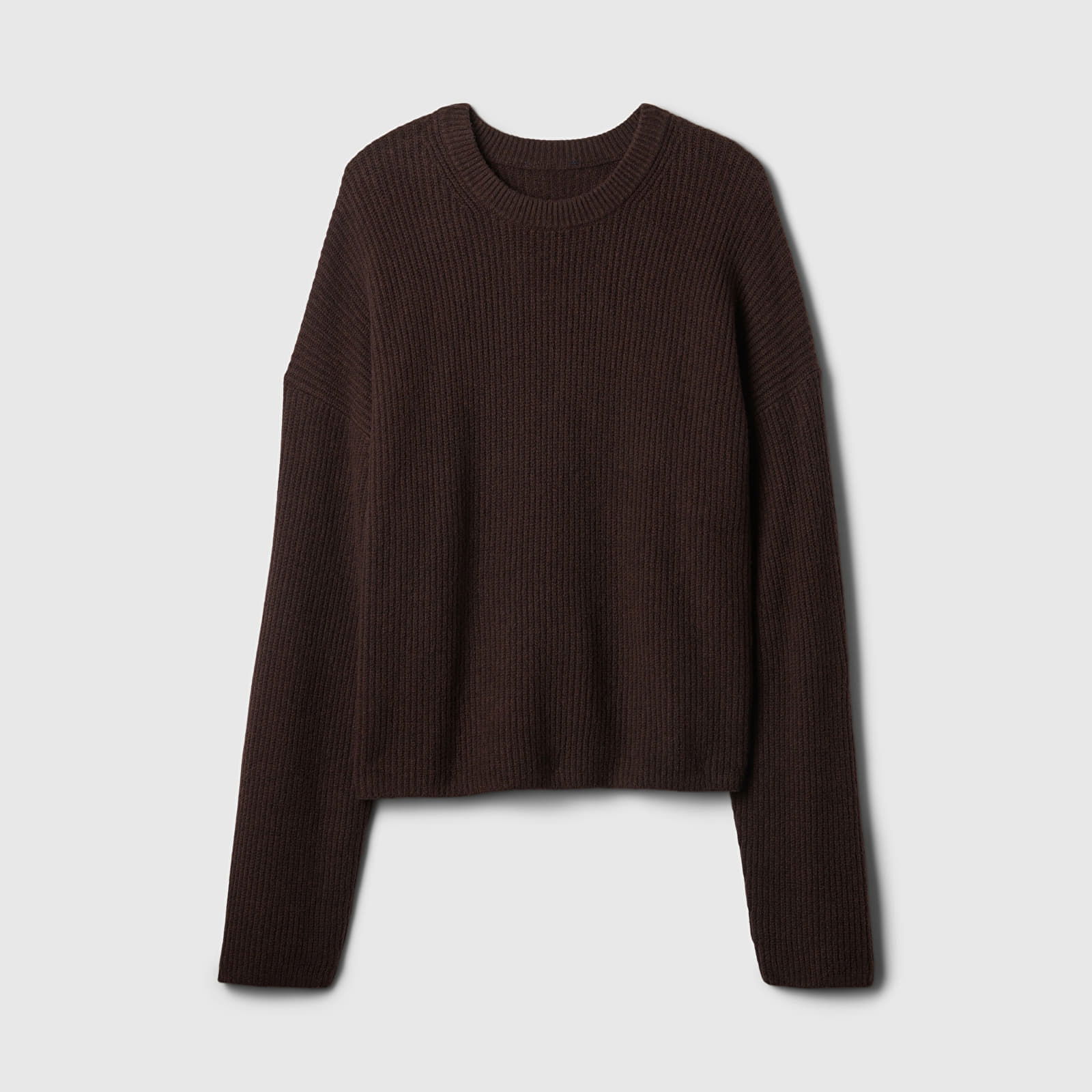 Sweater Cashsoft Crew Pullover Terra Brown S