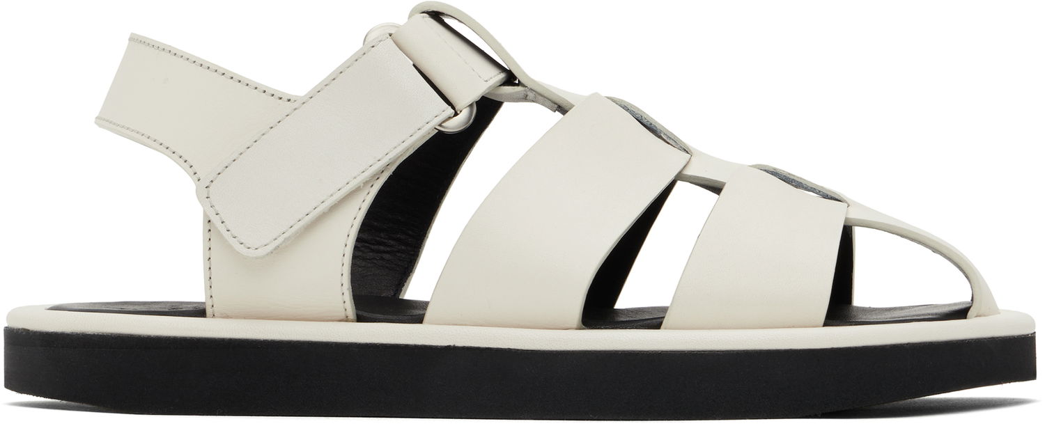 Starostlivosť o obuv Studio Nicholson Studio Nicholson Cassius Sandals Biela | CASSIUS SNW - 1380, 0