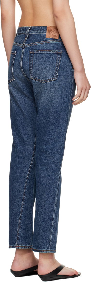 Džínsy TOTEME TOTEME Twisted Seam Jeans Modrá | 221-232-741, 2