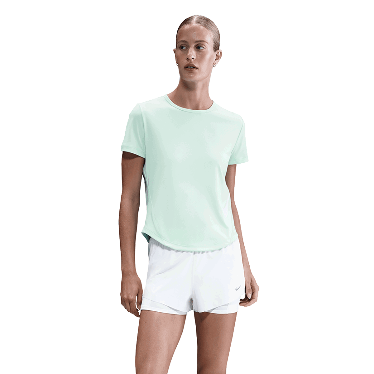 Tričko Nike Tempo Swoosh DF Short Sleeve Running Top Zelené | HV2772-353, 0