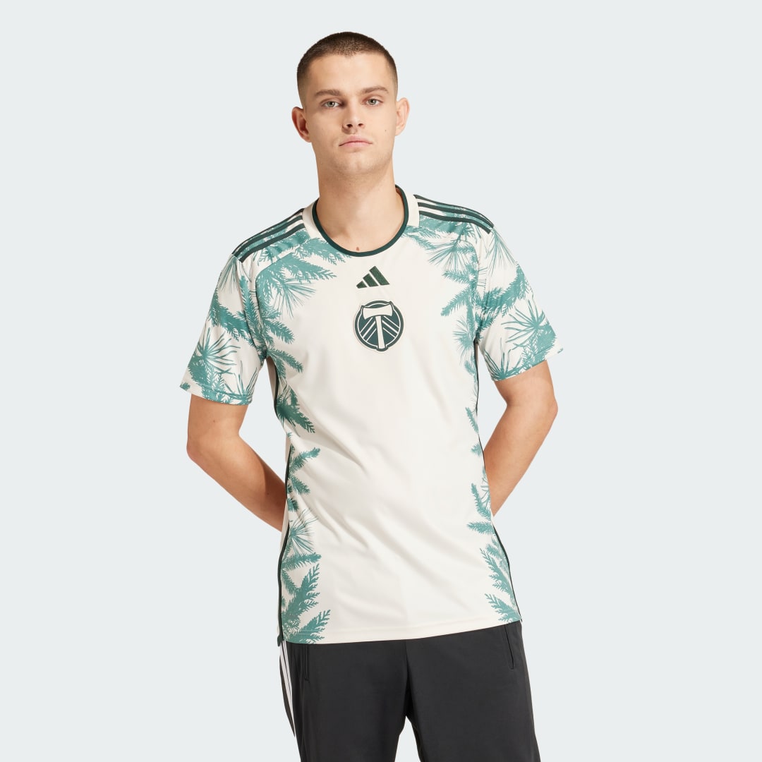 Dres adidas Performance Portland Timbers 24/25 Away Jersey Biela | HZ6199, 1