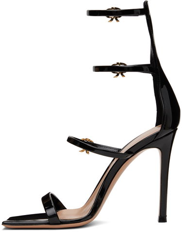 Tenisky a topánky Gianvito Rossi Uptown Heeled Sandals With Buckles Čierna | G61683.15RIC.VER, 2