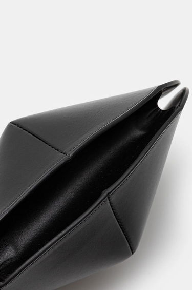 Kabelka Coperni Coperni U.F.O. Leather Handbag Čierna | COPBA34405, 3