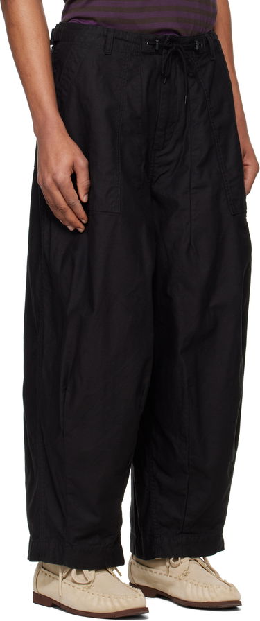 Cargo nohavice Needles NEEDLES H.D. Wide-Leg Trousers Zelené | QV153, 4
