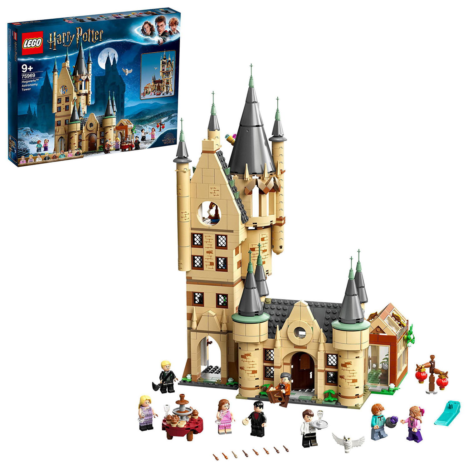 Flexstyle LEGO Harry Potter 75969 Hogwarts™ Astronomy Tower Rôznofarebný | 75969LEG, 0
