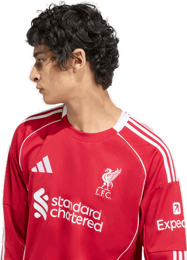 Dres adidas Performance Liverpool FC 25/26 Home Jersey Long Sleeve Červená | JV6456, 2