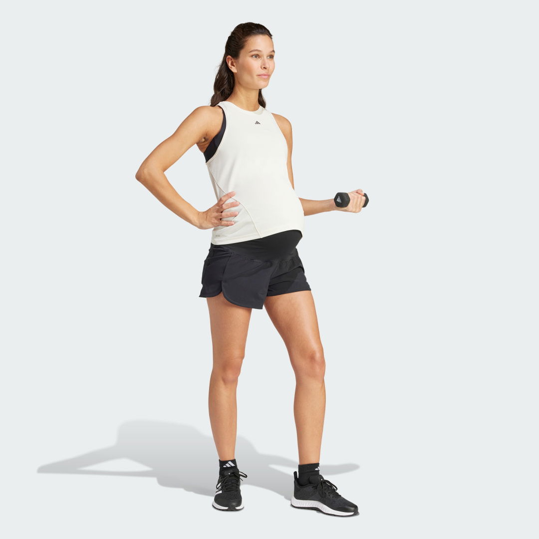 Pacer Woven Stretch Training Maternity Shorts