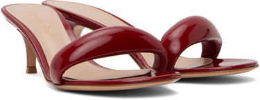 Starostlivosť o obuv Gianvito Rossi Gianvito Rossi Bijoux 55 Mules Červená | G18380-55RIC-NUI, 3