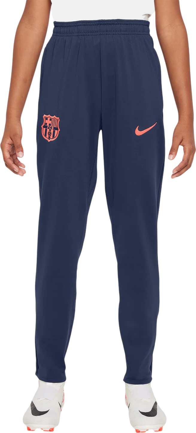 Nohavice Nike Dri-FIT Total 90 FC Barcelona Knit Soccer Pants Navy | hm4166-410