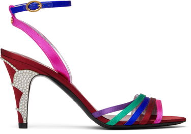 Doplnky Valentino Valentino Garavani Ladycrush Satin Heeled Sandals Rôznofarebný | 6W2S0LD3CXN, 0
