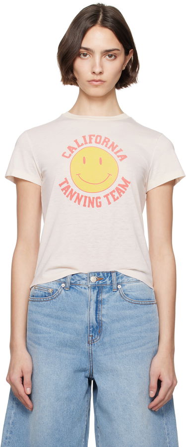 Tričko RE/DONE Re/Done Classic 'Tanning' T-shirt Béžová | 792-02WCGT321, 0