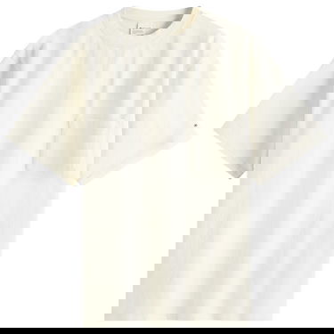 Tričko Snow Peak Recycled Cotton Heavy Pocket T-Shirt, Size Large Biela | TS-22SU401R-EC, 0