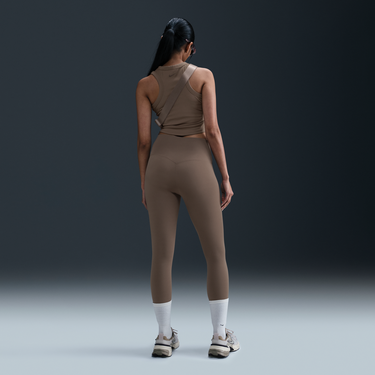 Legíny Nike Zenvy High-Waisted Gentle Support Leggings (Plus Size) Hnedá | DQ6013-233, 3