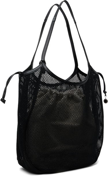 Tote bag Stella McCartney Stella McCartney Logo Mesh Tote Čierna | 7B0170WP0595, 2