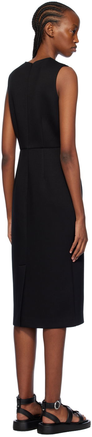 Šaty Max Mara Max Mara Maremar Sleeveless Midi Dress Čierna | 2419621021600 MM13074, 2