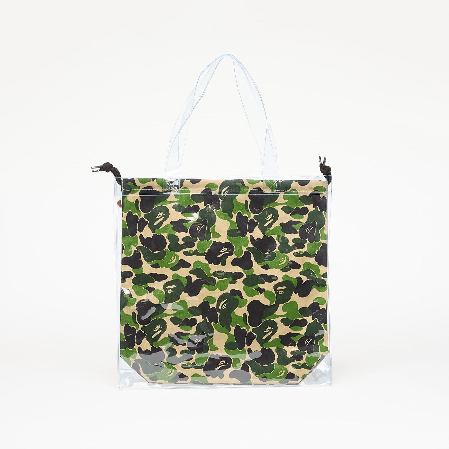 Tote bag BAPE A BATHING APE Abc Camo Clear Tote Bag Zelené | 001BAL301001MGRN, 1