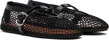 Oblečenie Alaïa ALAÏA Fishnet Ballerina Flats Biela | AA3A029TK007, 3