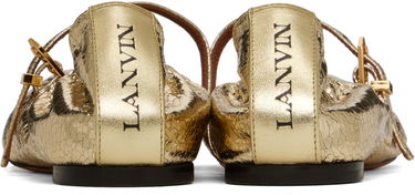 Tenisky a topánky LANVIN Mary Jane Ballerina Flats Metalická | FW-BAMB05-CRCA-H24, 1