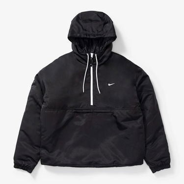 Vetrovka Nike Solo Swoosh Satin Anorak Jacket Čierna | DR0839-010, 0