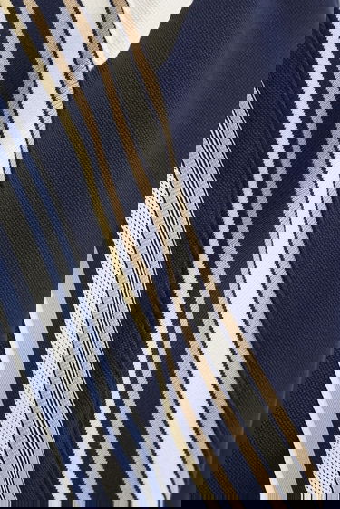Mikina Lacoste Lacoste Striped Track Jacket Navy | SF5247, 4