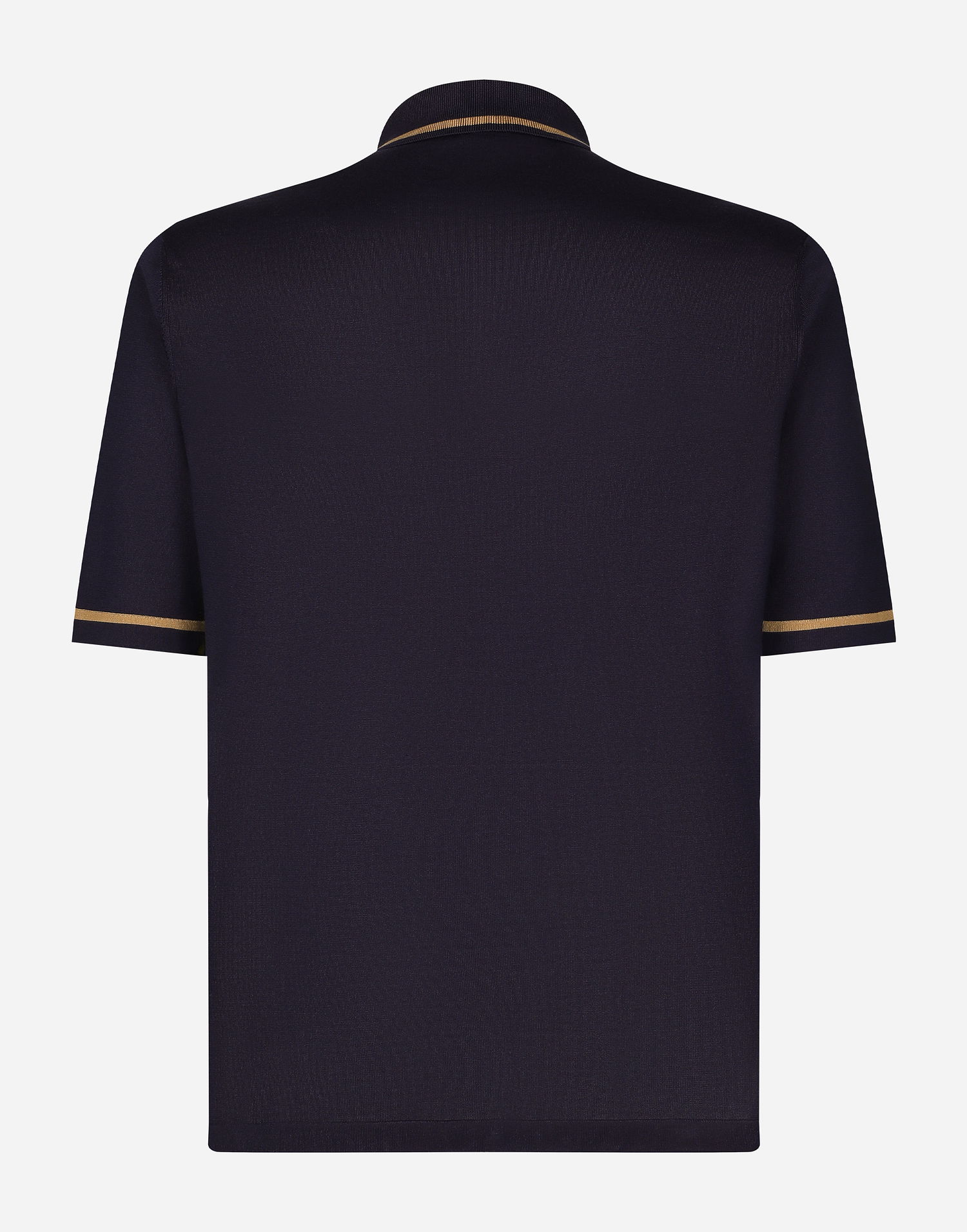 Polo tričko Dolce & Gabbana Watch-print Silk Polo Shirt Čierna | GXZ18TJBSKCHB5EP, 1