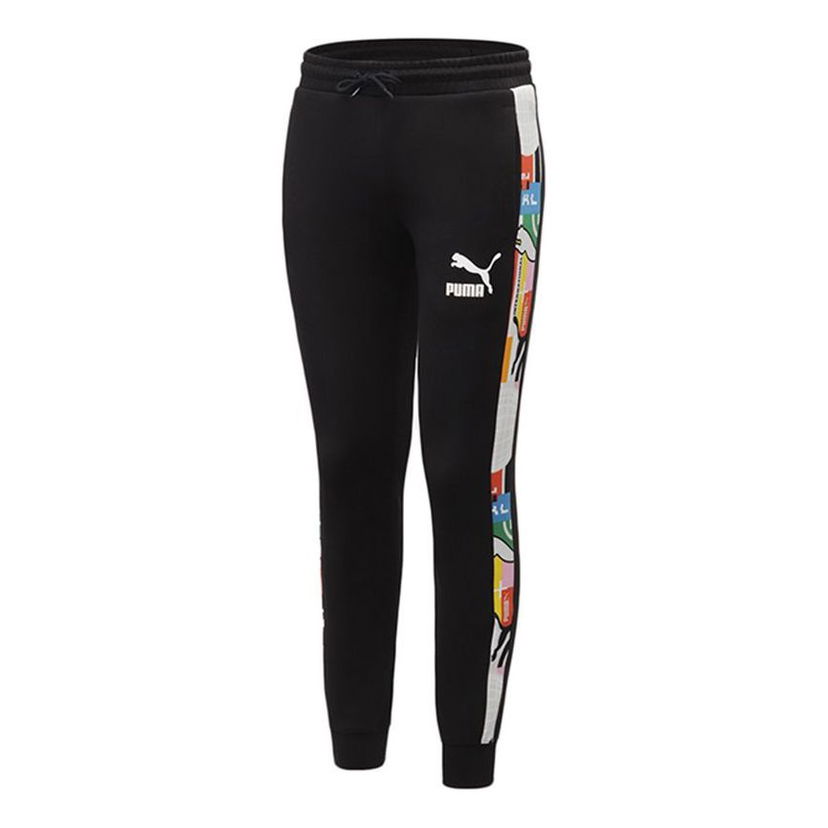 Tepláky Puma Drawstring Casual Long Pants Čierna | 531291-01