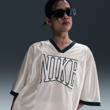 Dres Nike Nike Sportswear Street Loose Graphic Short Sleeve Jersey Biela | HJ0280-133, 0