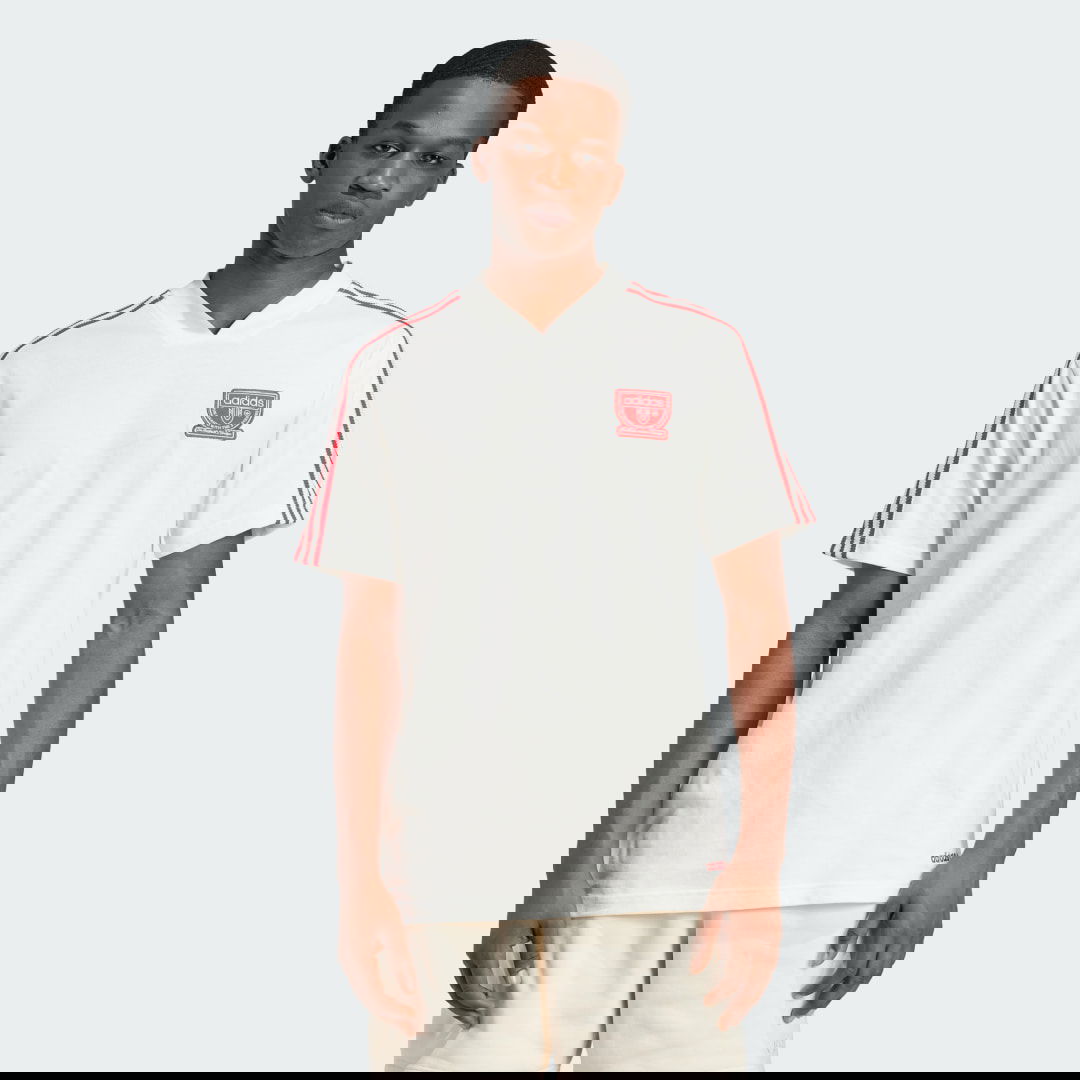Tričko adidas Performance Graphic Biela | IX9633, 0