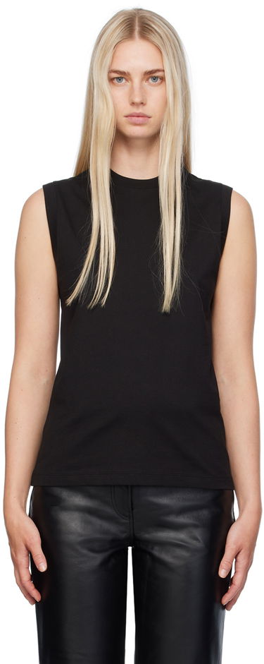 Tielko TOTEME TOTEME Relaxed Sleeveless Tank Top Čierna | 243-WRT0345-FB0093, 0