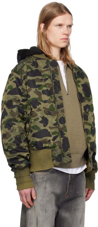 Bomber bunda BAPE A Bathing Ape 1st Camo MA-1 Bomber Jacket Zelené | 001HJK801307M, 1