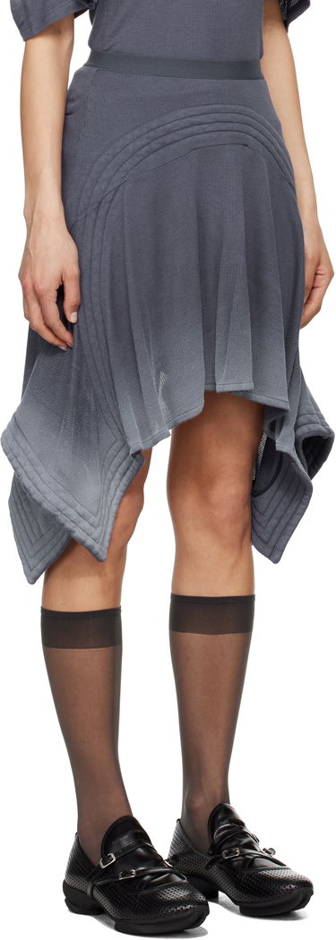 Sukňa KIKO KOSTADINOV Kiko Kostadinov Celritatem Padded Midi Skirt Šedá | KKWSS25SK04-78, 1