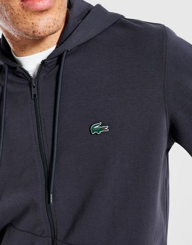 Mikina Lacoste Lacoste Urban Full-Zip Hoodie Čierna | SH5545S5T, 3