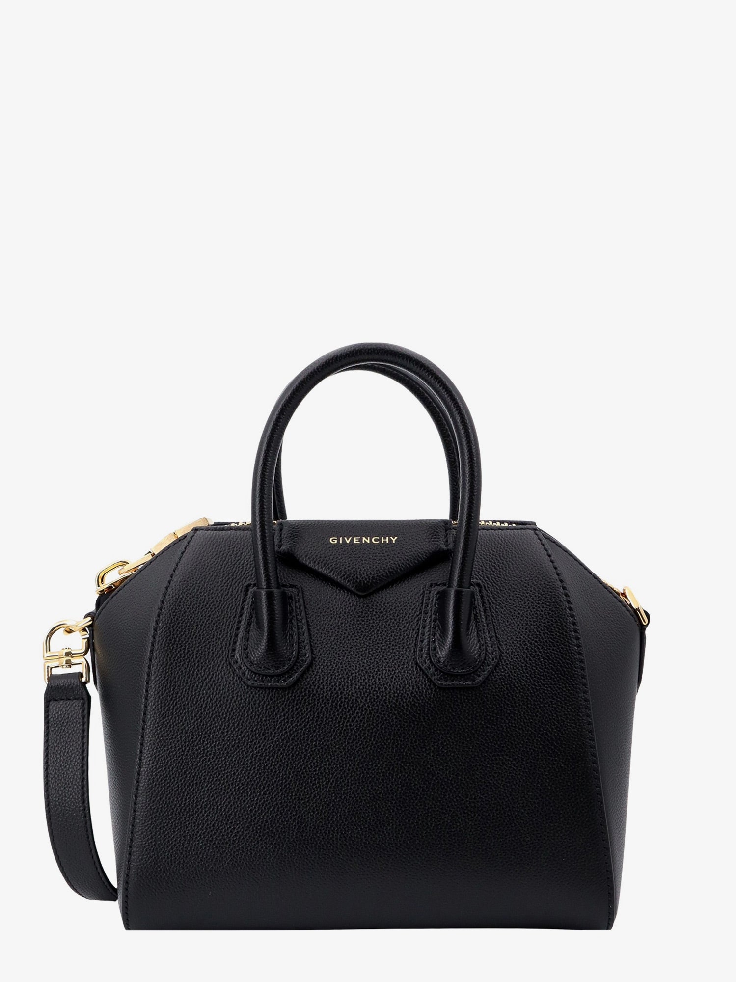 Kabelka Givenchy Givenchy Antigona Mini Leather Satchel Bag Čierna | BB50TNB20R001, 0