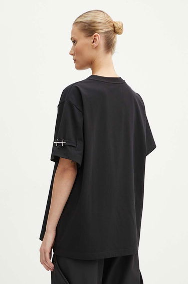 Tričko HELIOT EMIL Black Buckle Detail T-Shirt Čierna | PREAW24.M.09.119, 6