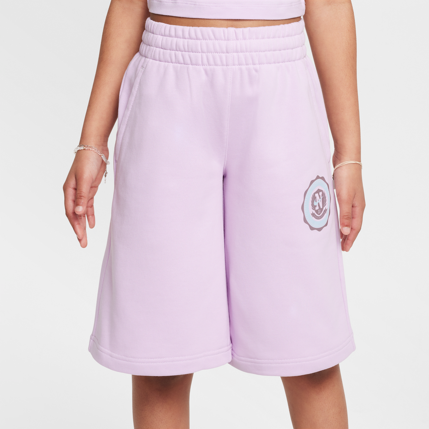Šortky Nike Sportswear French Terry Shorts Fialová | HJ3368-537, 1