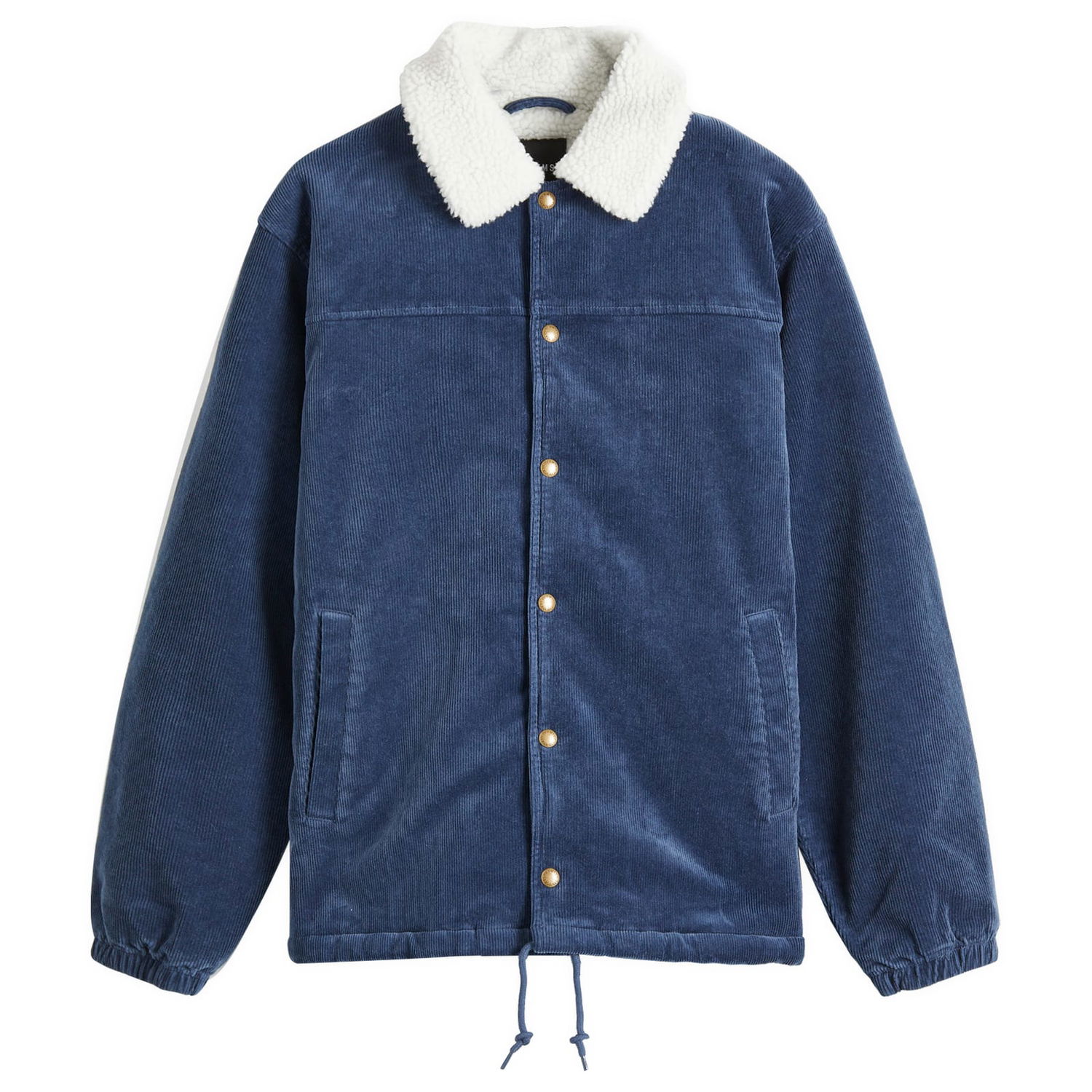 Bunda BEAMS Corduroy Boa Jacket, Size Large Modrá | 1118-1836-791-75, 1