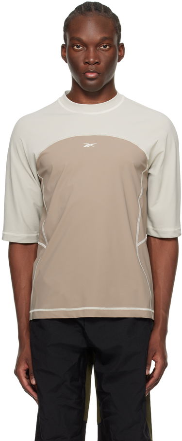Tričko Reebok Classics Ribbed Training T-Shirt Béžová | RMVA001C99FAB0011761, 0