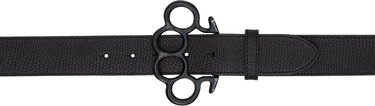 Opasok WACKO MARIA WACKO MARIA Johnny Leather Belt Čierna | JOHNNY-WM-BL05, 0