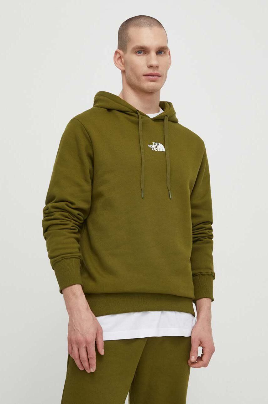 Mikina The North Face Printed Hoodie Zelené | NF0A87DBPIB1, 0