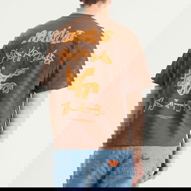 Tričko Butter Goods Madlib Alias T-Shirt Hnedá | BGMAD103-BRN, 3