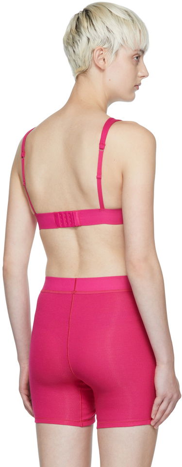 Podprsenka SKIMS Women's Plunge Rib Bralette Ružová | Br-plg-0037, 2